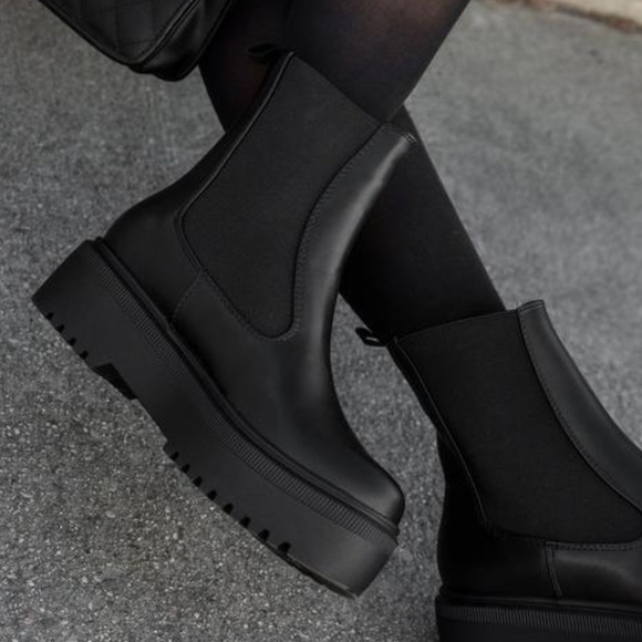 Lug Sole Ankle Boots